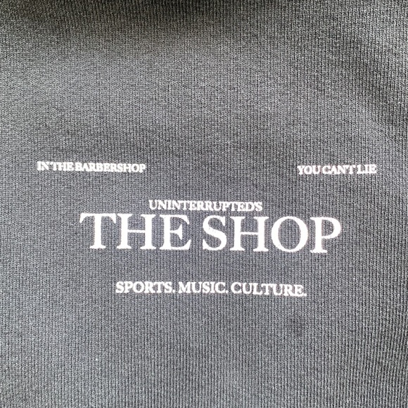 Lebron James, Uninterrupted The Shop Hoodie Sweatshirt HBO - RARE - King James - Picture 3 of 4